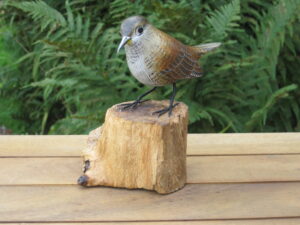 Hand Painted Bird Carvings