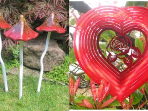 Red Tip-Top and Heart Spinner Bundle